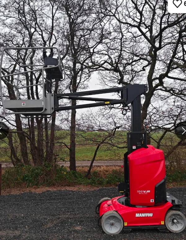Manitou - 100 VJR Søjle knækarms lift - 10mtr arbejdshøjde